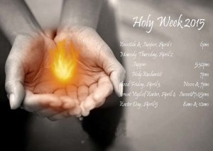 holy week 2015 fire hands