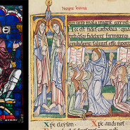 Canterbury Cathedral Stained Glass, St. Albans Psalter On Display At J. Paul Getty Museum