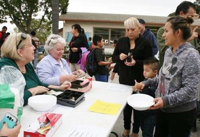 Outreach In Action: Helping At Cleveland School Fall Festival Fundraiser