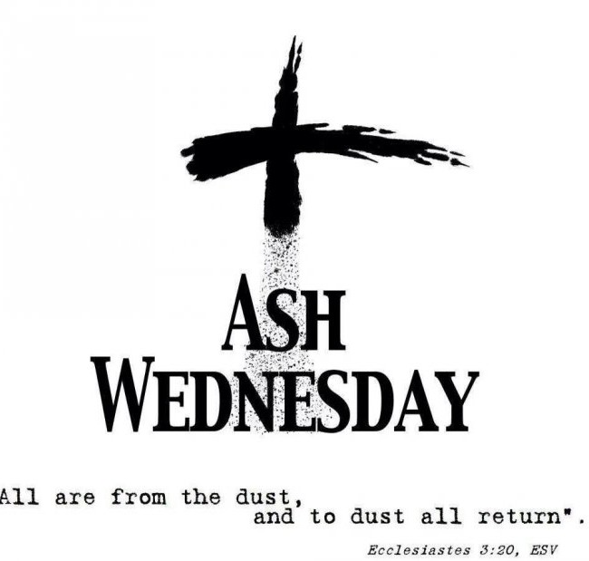 Ash Wednesday is February 10