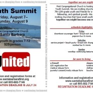 August Youth Summit at First Congregational Church