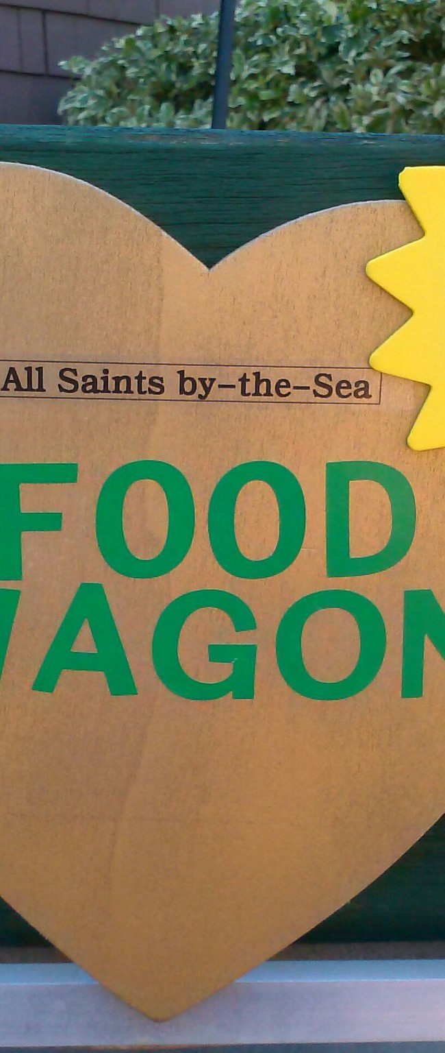 The All Saints Food Wagon! Please Bring Food to Donate EachSunday!