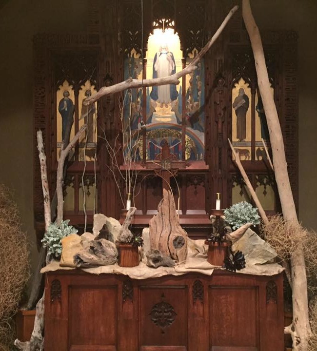 Our Lenten Worship Space