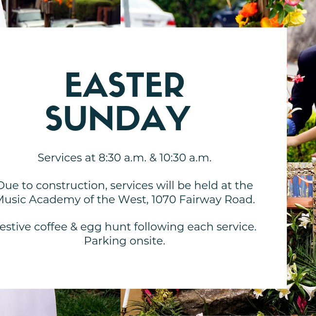 Easter Services, Location Change