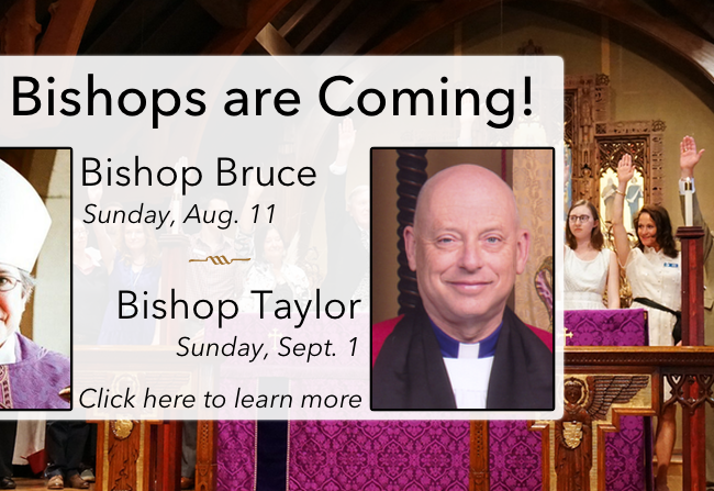The Bishops are Coming!