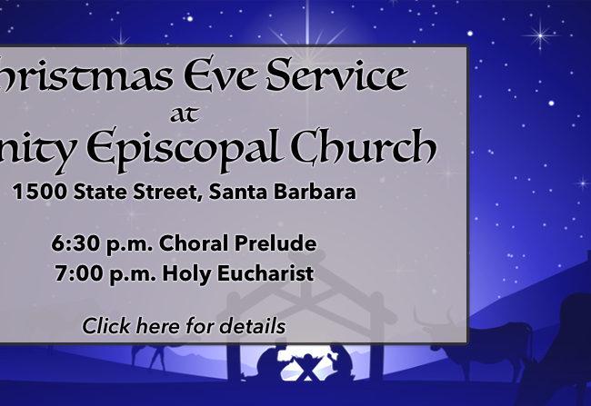 Christmas Eve Service at Trinity Episcopal Church
