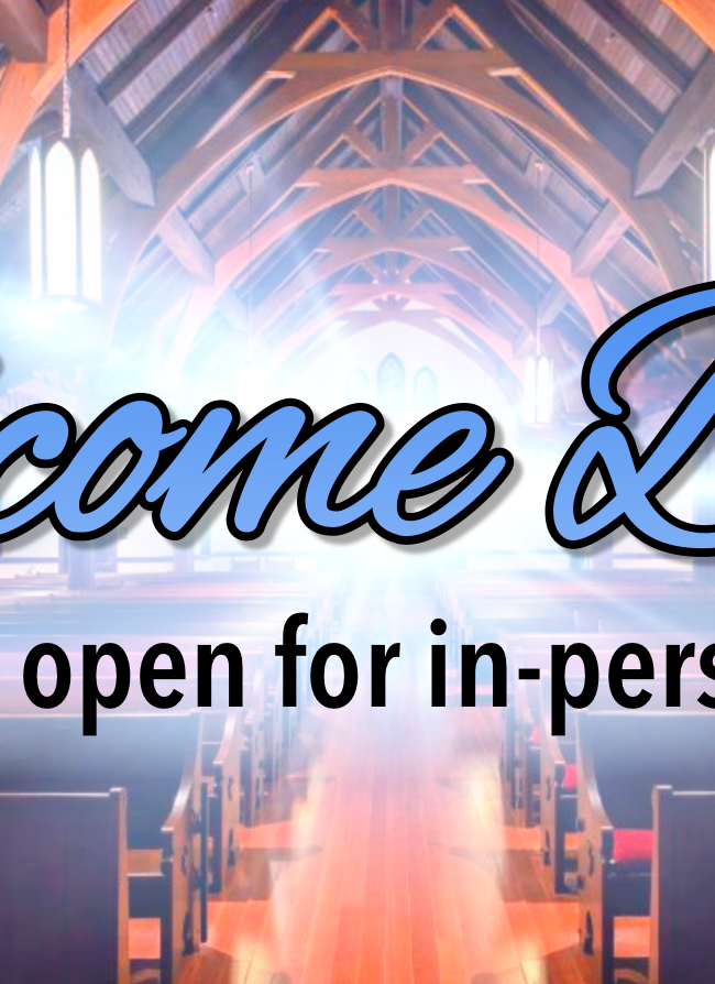 Services every Sunday at 8 and 10:30 a.m.